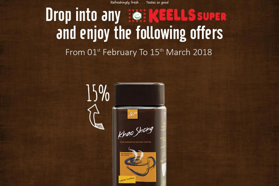 Keells Super 15% off Feb 15th – Mar 15th 2018